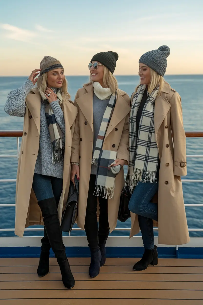 stylish winter cruise attire