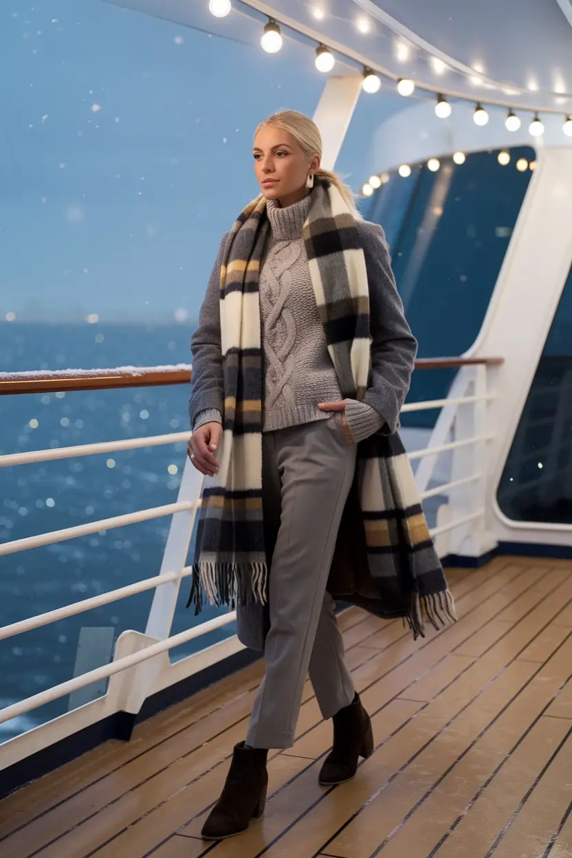 winter cruise outfit ideas