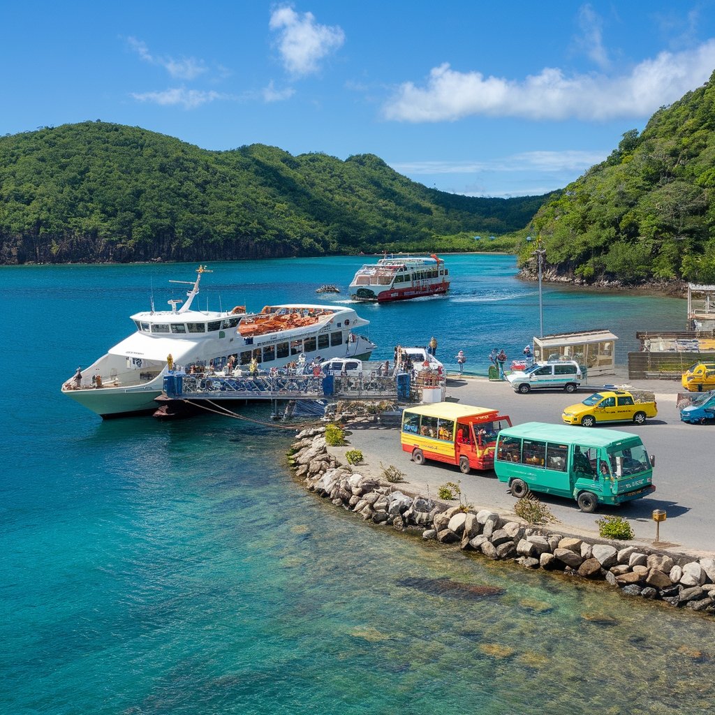 cruz bay ferry transportation options