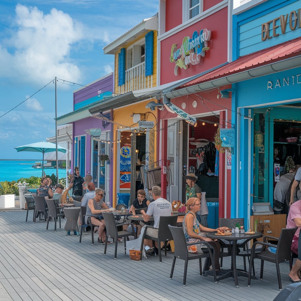 shopping and dining options