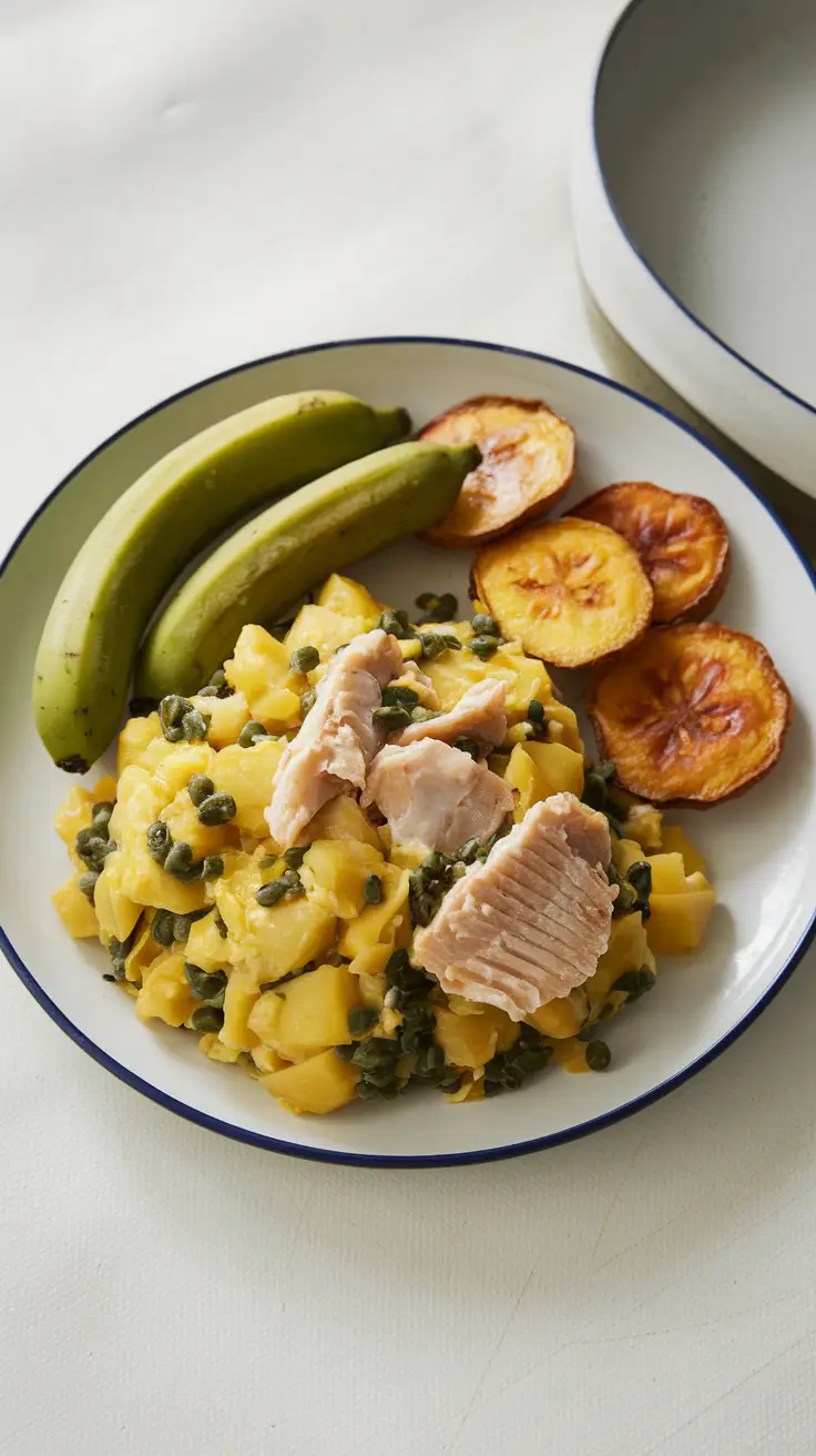 Ackee and saltfish is a flavorful national dish combining buttery fruit and salted cod, typically eaten for breakfast. It offers a unique and memorable taste of Jamaican culture.