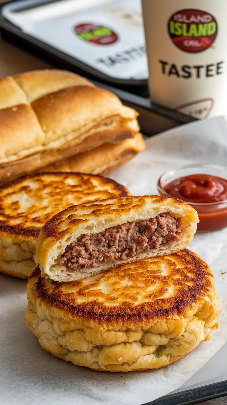 Jamaican patties are handheld pastries filled with spiced meats or seafood, and best enjoyed with coco bread or even a splash of ketchup. Local favorites include Island Grill and Tastee.