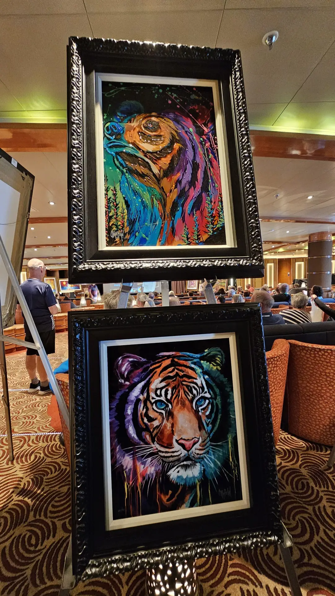 Art Works For Sale at the Royal Princess Art Auction