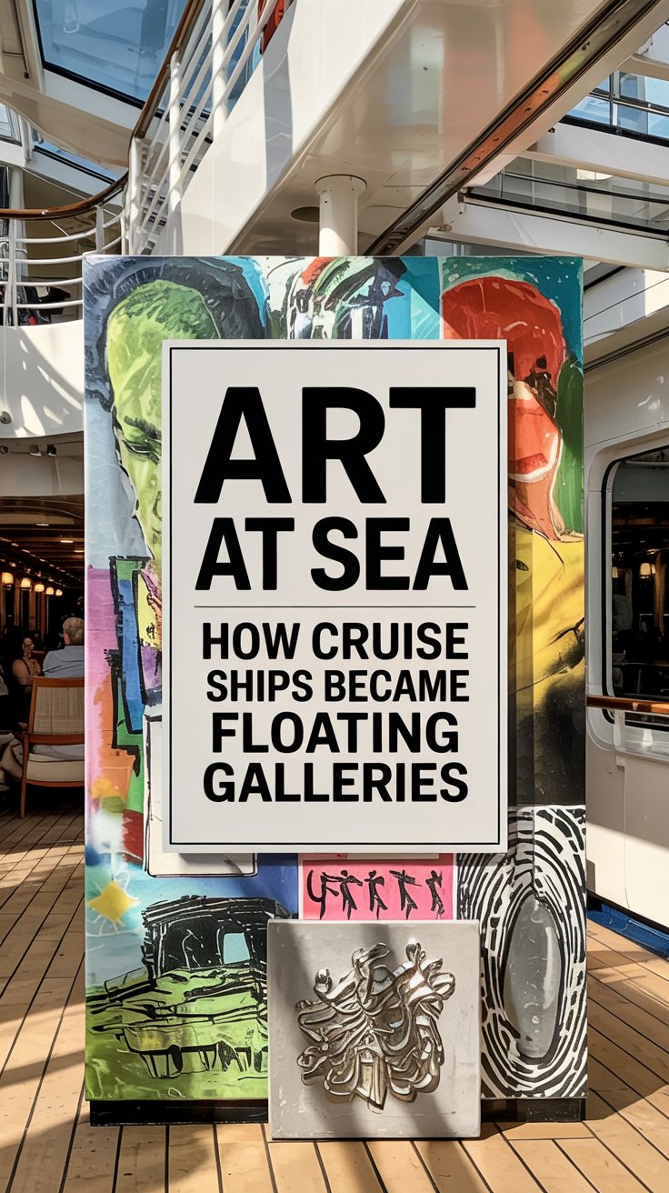 How Cruise Ships Became Floating Galleries