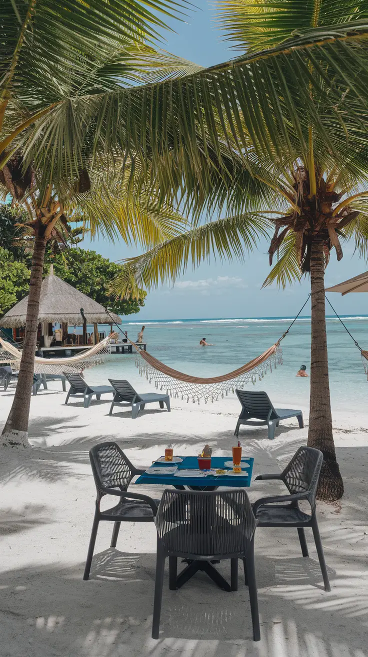 With limited guests and a focus on relaxation, Nachi Cocom is a tranquil escape from cruise crowds. It includes a four-course meal, unlimited drinks, and pristine hammocks perfect for recharging.