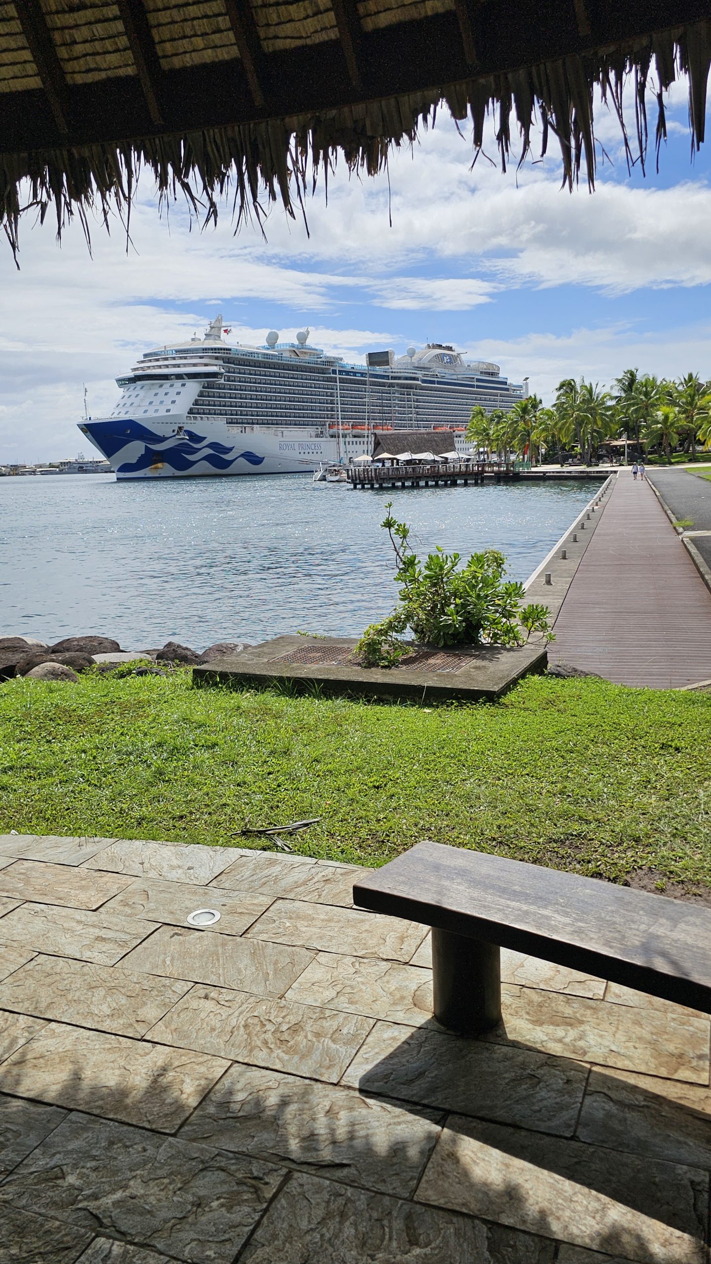 Royal Princess in Papeete, Tahiti