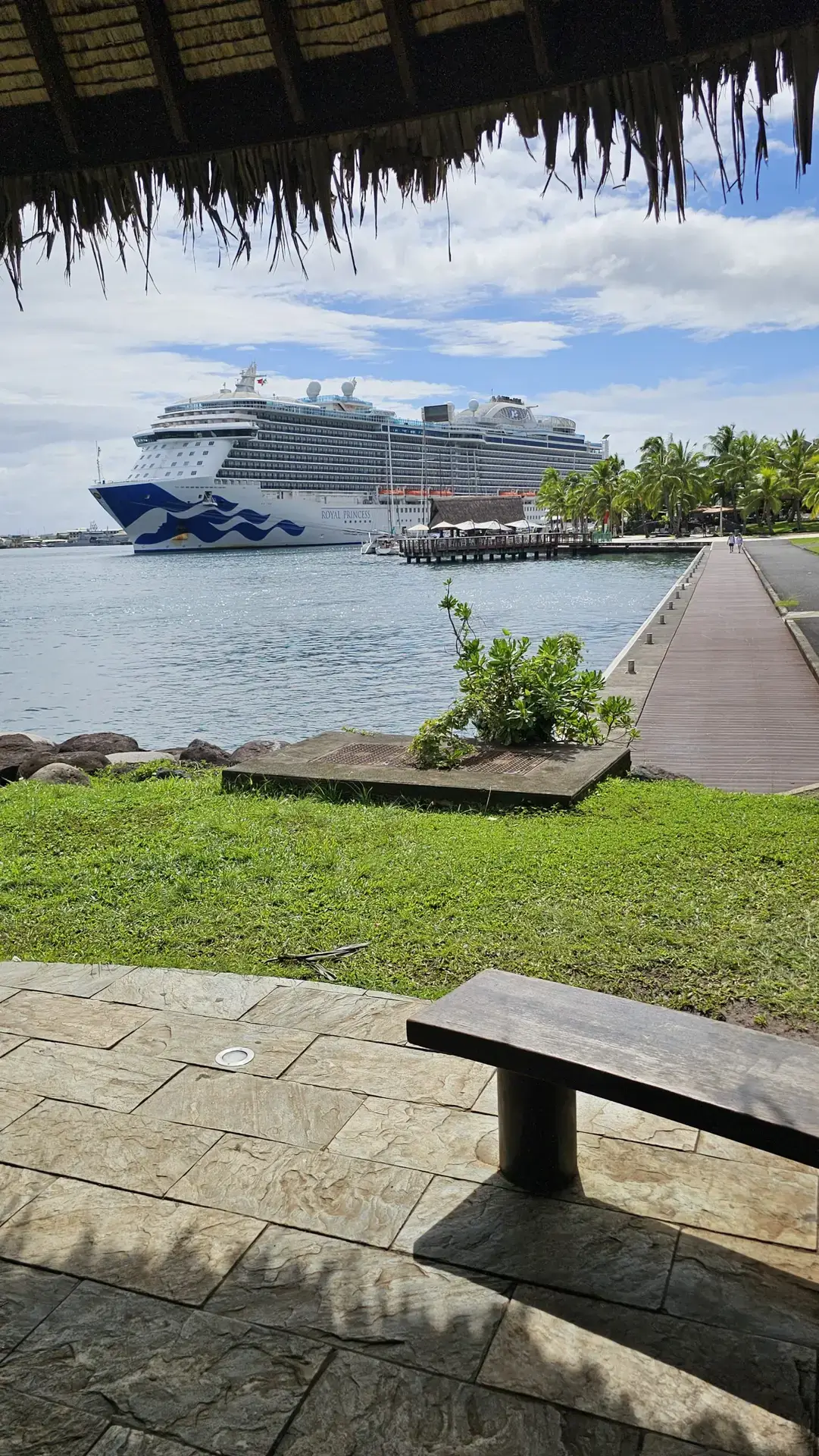 Royal Princess in Papeete, Tahiti