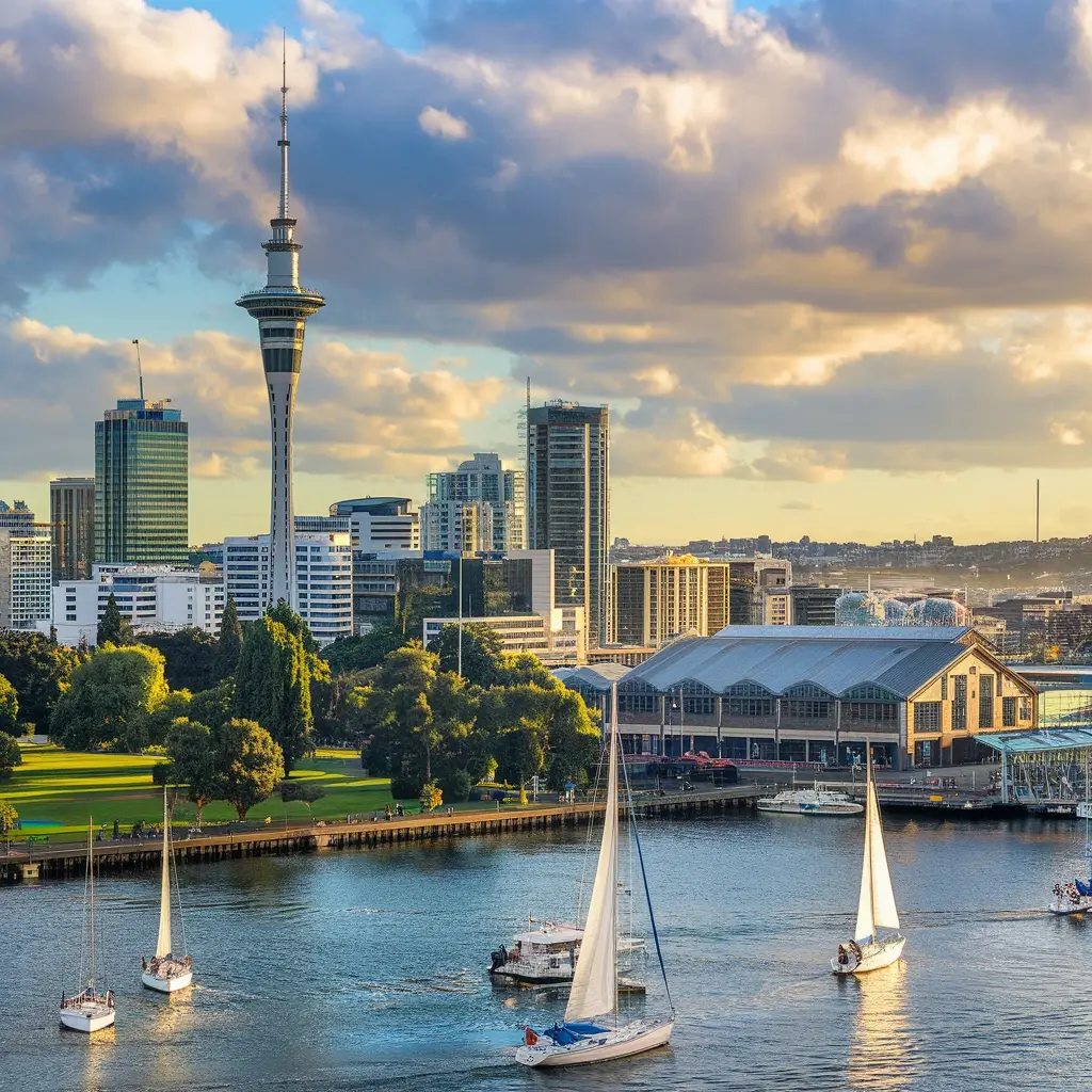 auckland attractions walking distance