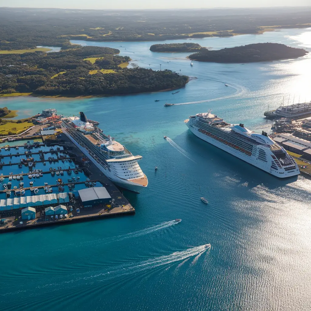 australia cruise ship ports