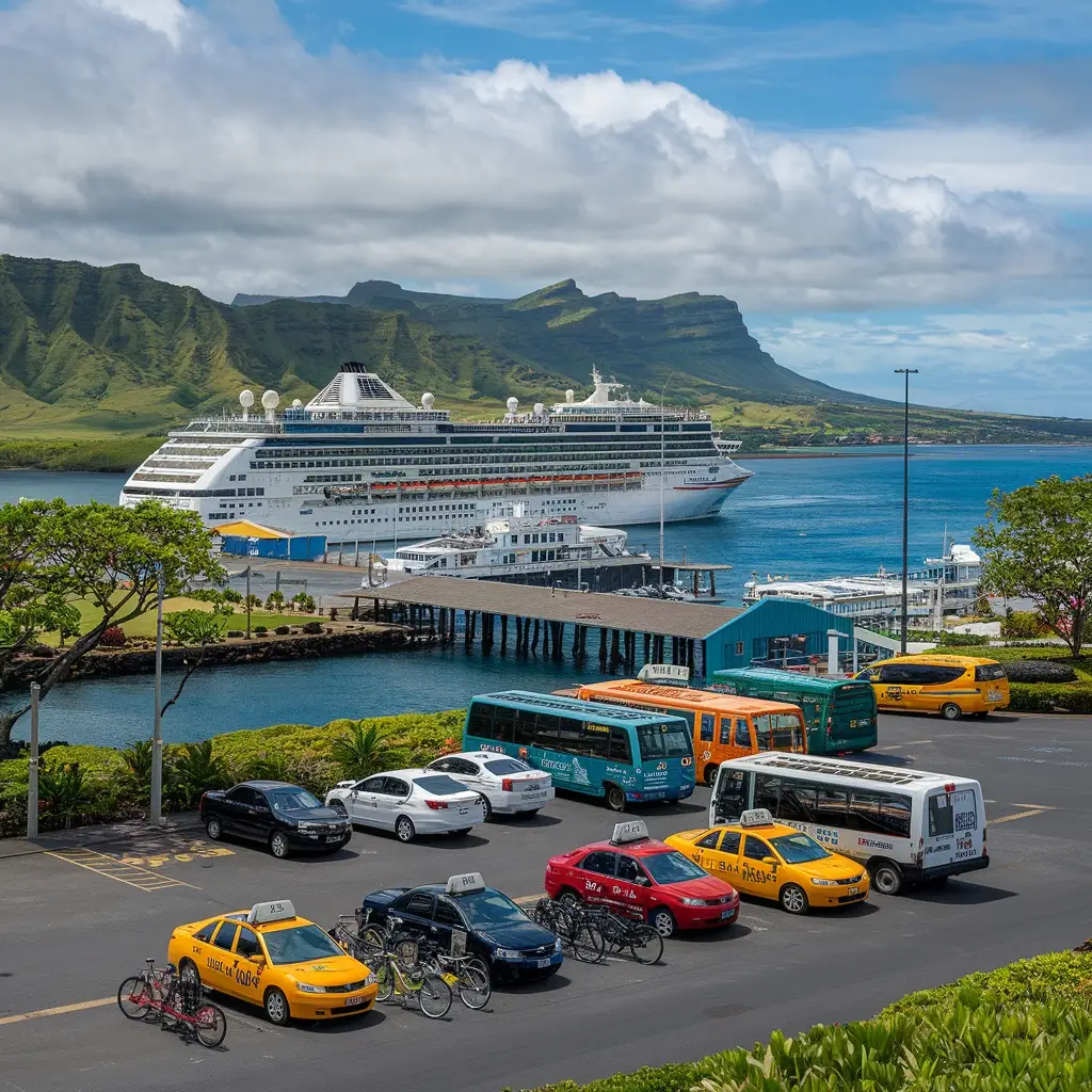 cruise passenger transportation options