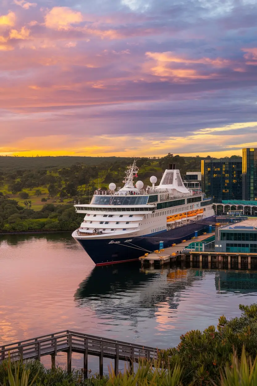 darwin cruise ship information