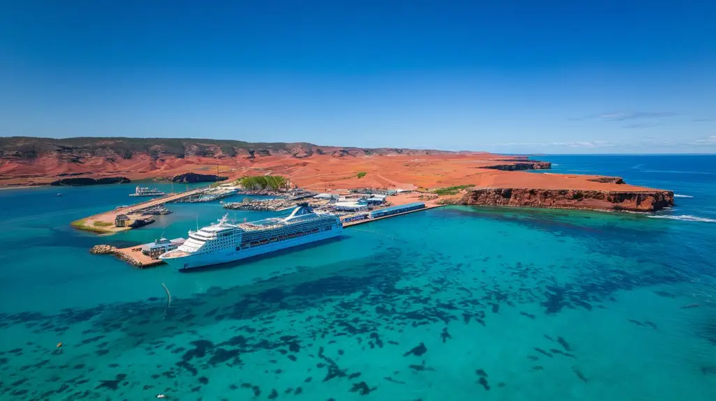 exmouth cruise ship port