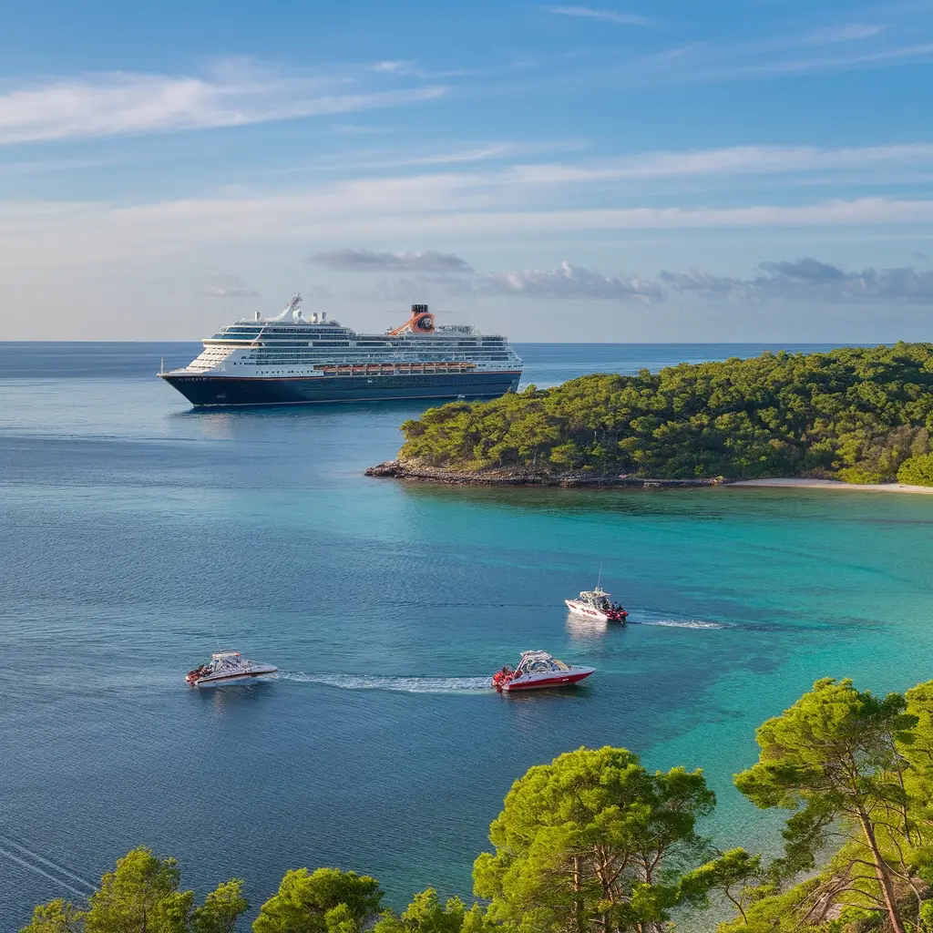 le des pins arrival process