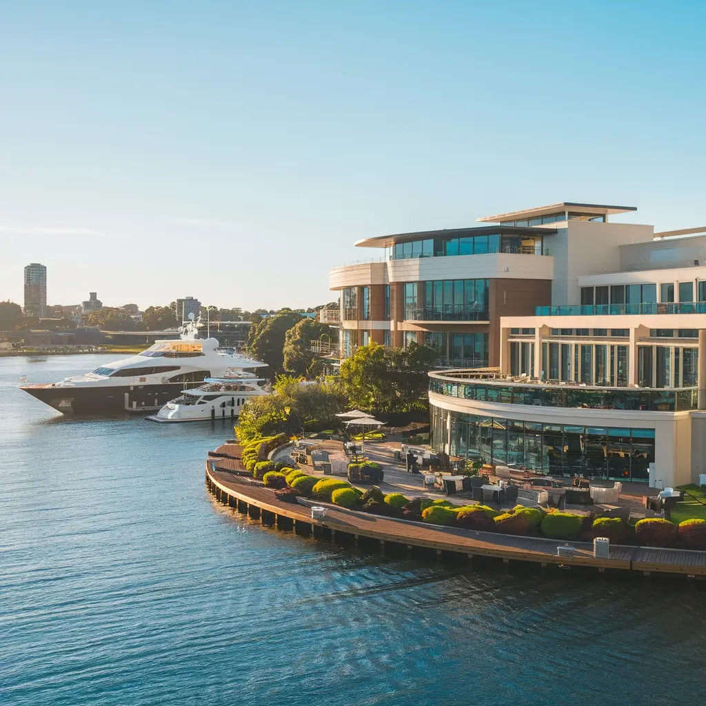 lodging close to harbor