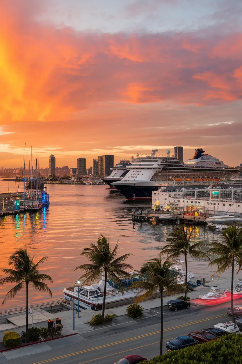 long beach cruise ship port