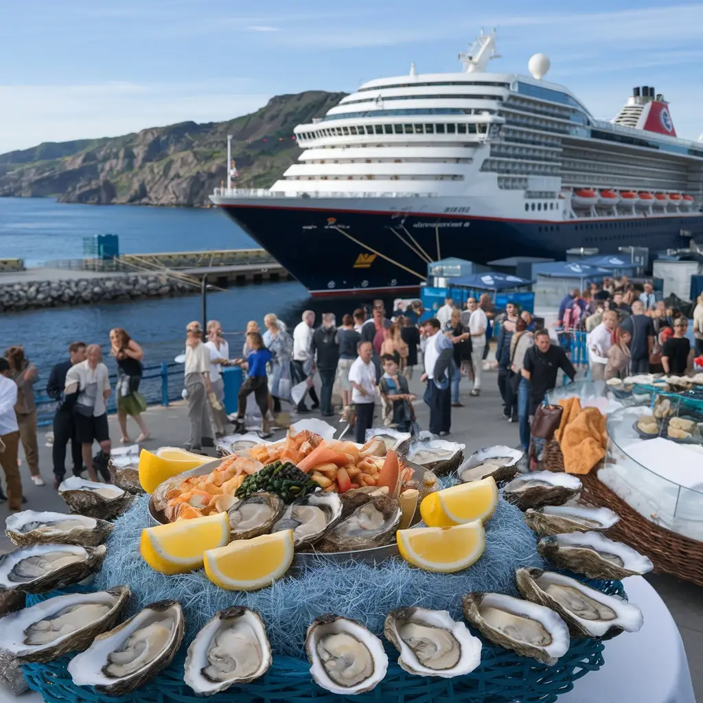 world famous bluff oysters sampling