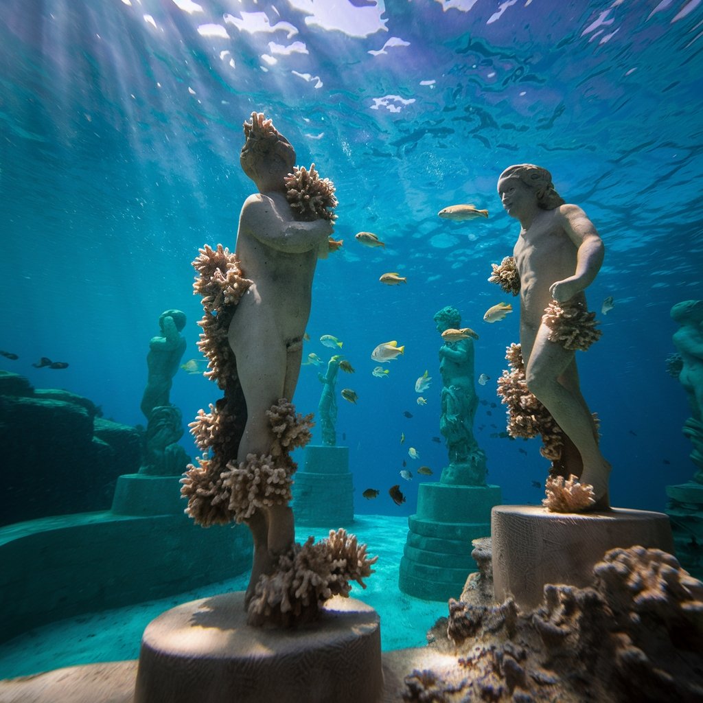 Clifton Heritage National Park's Underwater Sculpture Garden