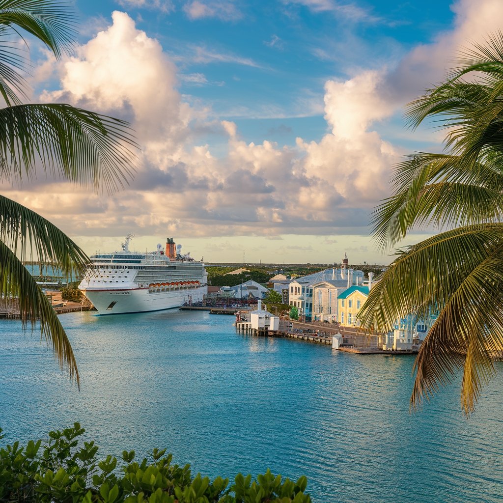 Iconic Nassau Harbor and Cruise Port Views