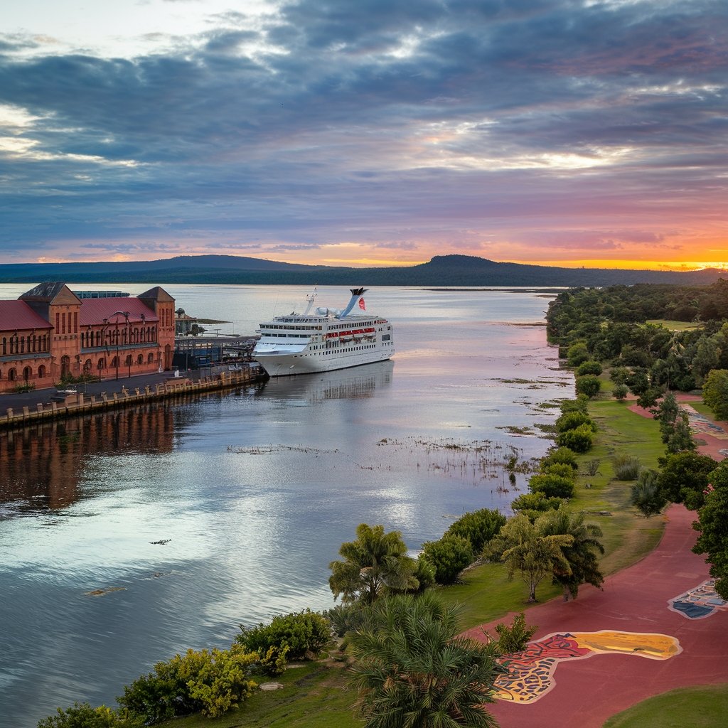darwin cruise ship information