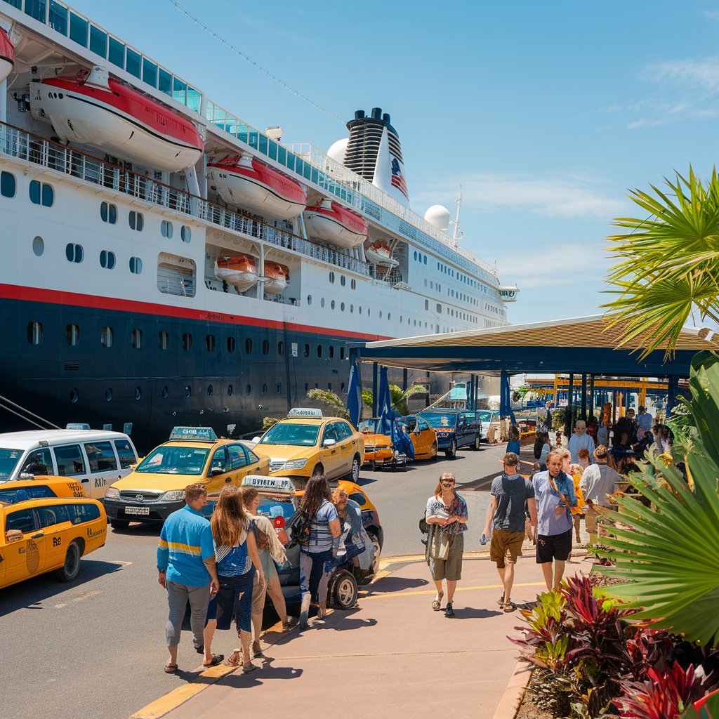 darwin cruise terminal navigation options