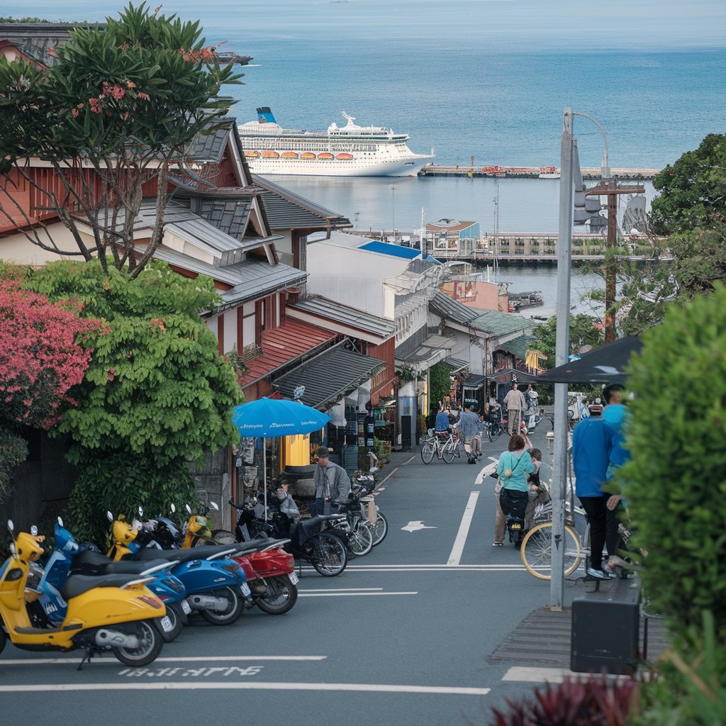 navigating naha on foot
