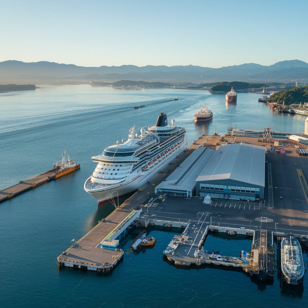 port infrastructure and navigation