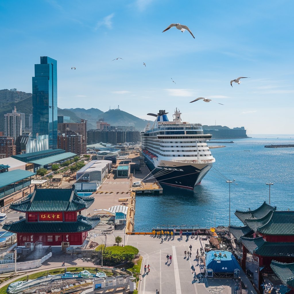 qingdao cruise ship information