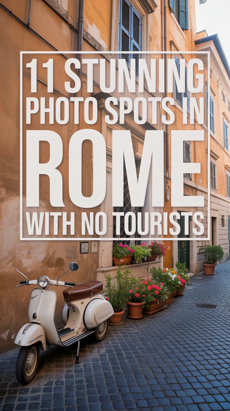 11 Photo Opportunities in Rome That Aren't Overrun with Tourists