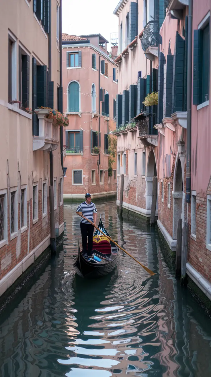 Morning gondola rides are peaceful and less crowded, offering a soul-stirring way to experience Venice’s canals with fewer tourists and lower costs.