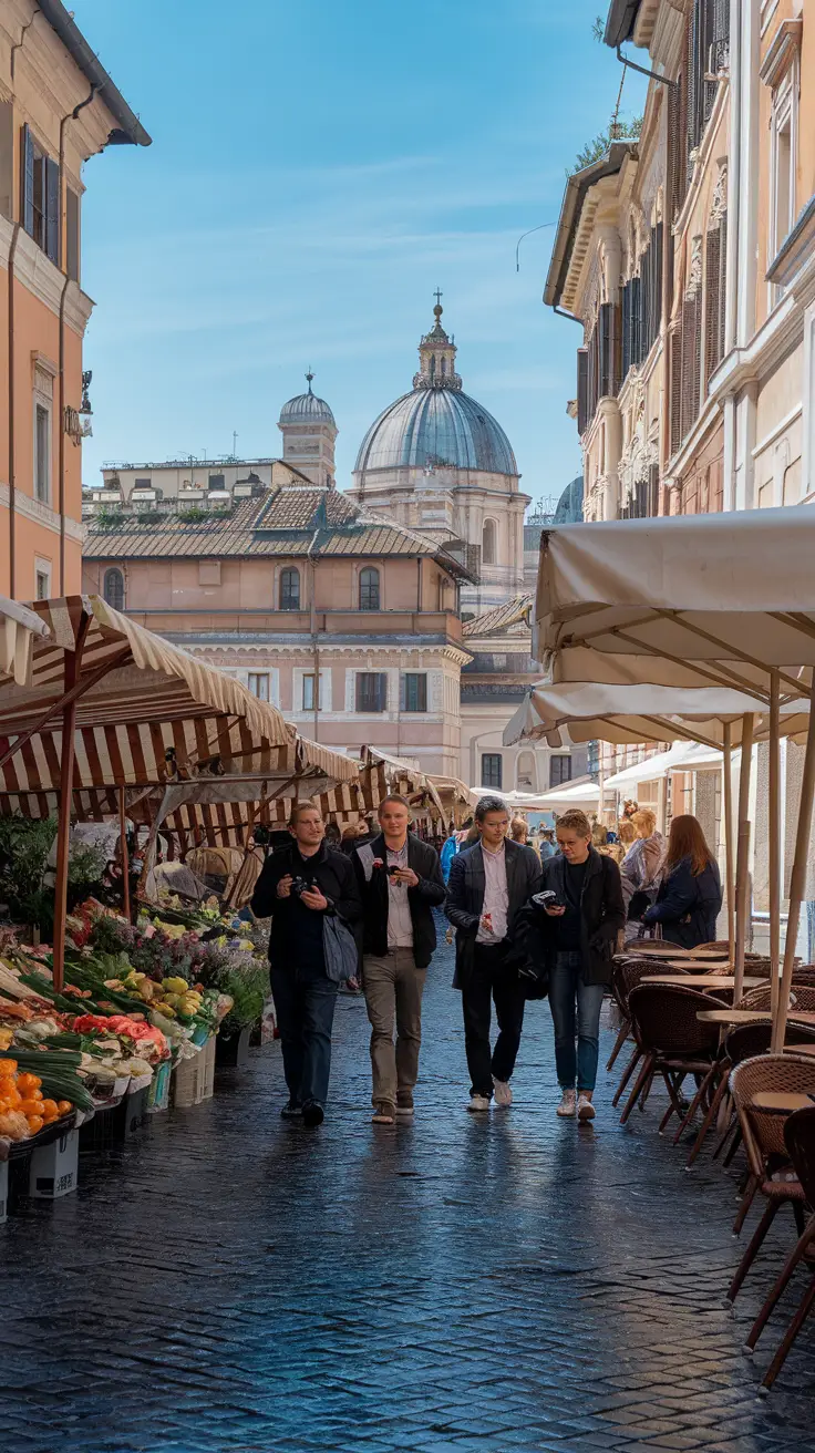 Stroll from the lively morning market at Campo de’ Fiori to the grandiose Piazza Navona, absorbing the flavors, artwork, and energy of Baroque Rome along the way.