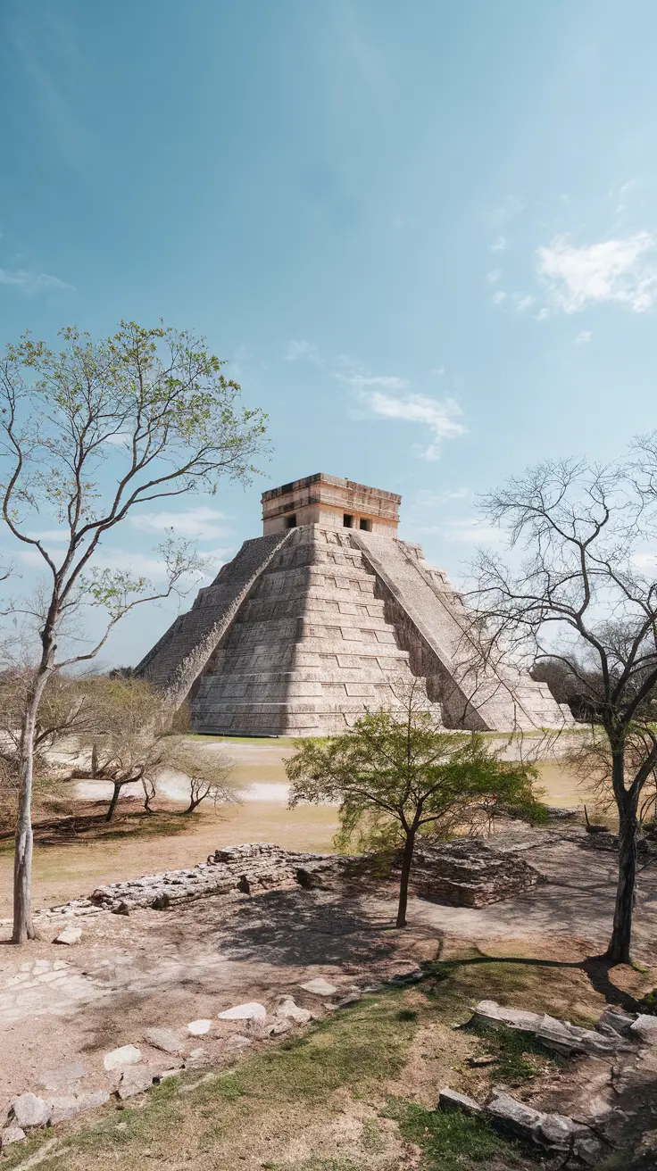 Uxmal, a less-crowded but stunning UNESCO-listed Mayan archaeological site, showcases intricate Puuc-style architecture just 1.5 hours from Progreso. A visit offers a glimpse into ancient grandeur amid the Yucatán heat—ideal for culture enthusiasts.