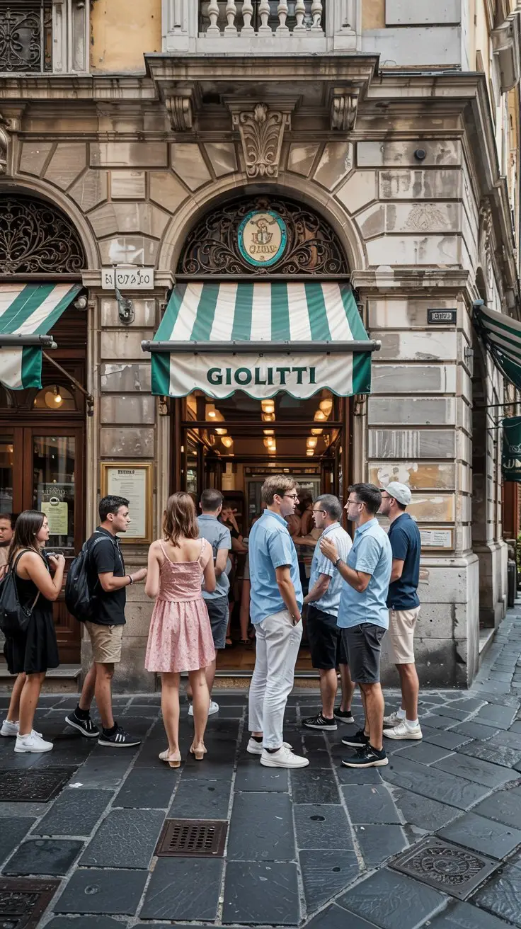 Giolitti Gelato Shop in Rome