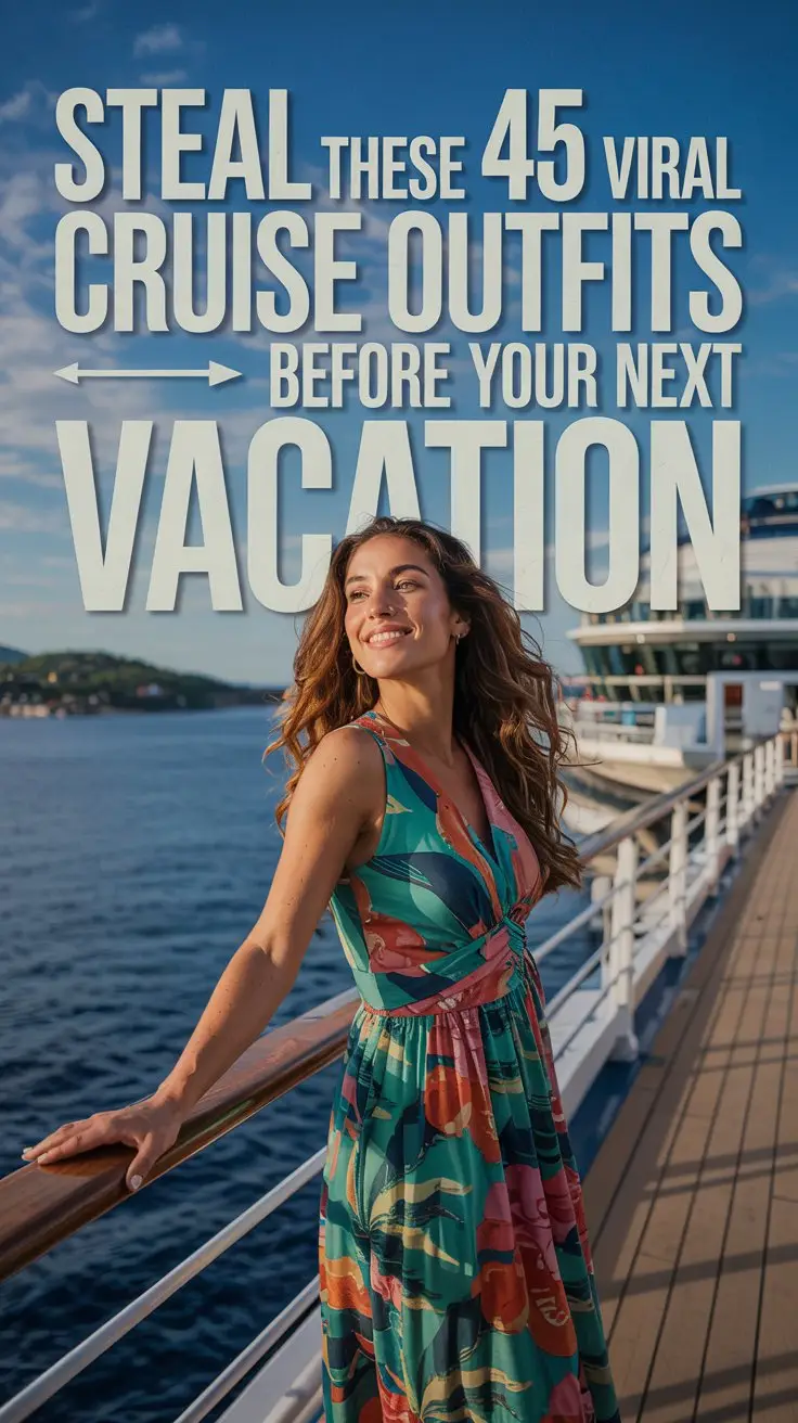 More summer cruise outfit ideas for you