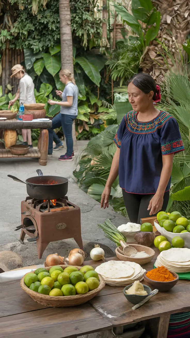 Join a local family for an immersive cooking class where you’ll learn to prepare Yucatecan specialities like sopa de lima and cochinita pibil. It’s a flavorful cultural exchange that goes beyond just learning recipes.