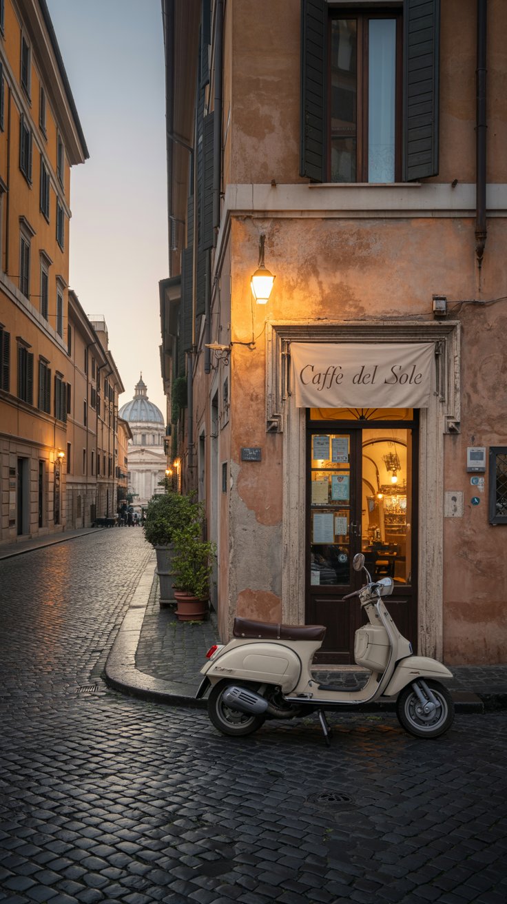 Trastevere at Dawn in Rome