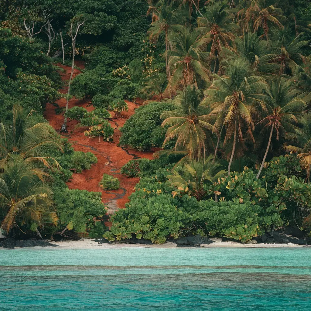 curieuse island hiking trails