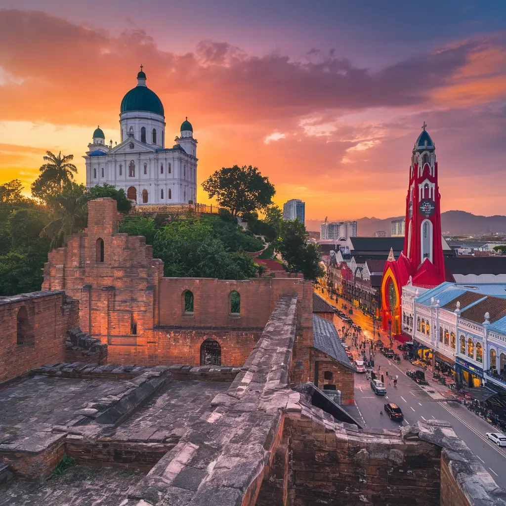 malacca s essential historical sites