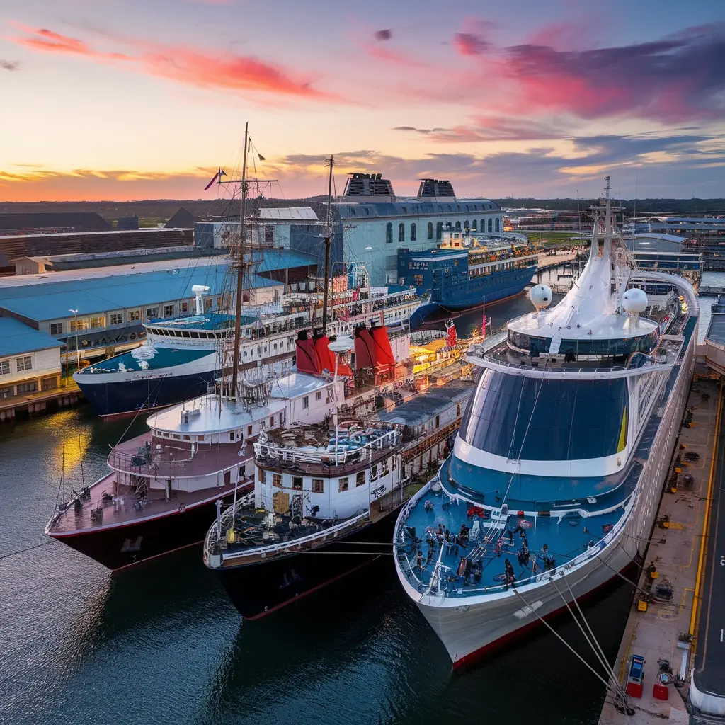 tema port s historic development
