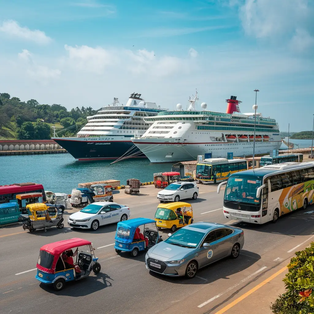 transportation options at hambantota