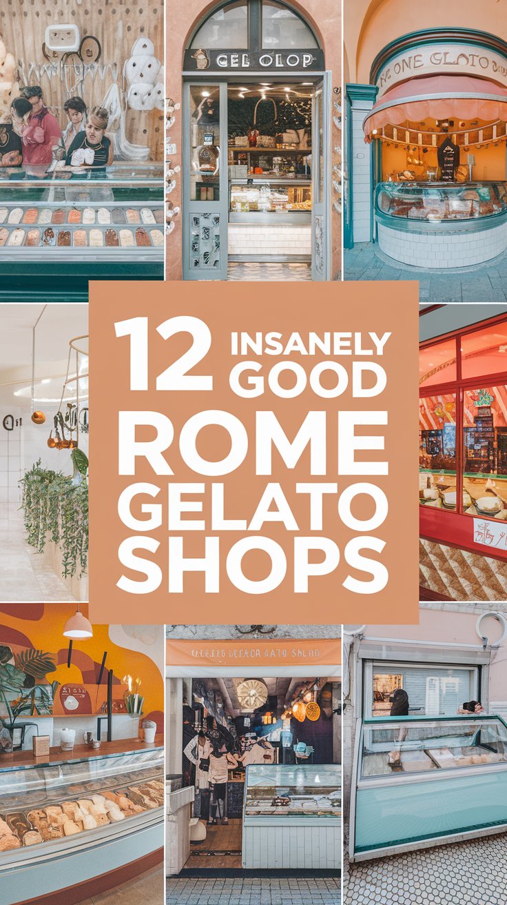 12 Insanely Good Rome Gelato Shops