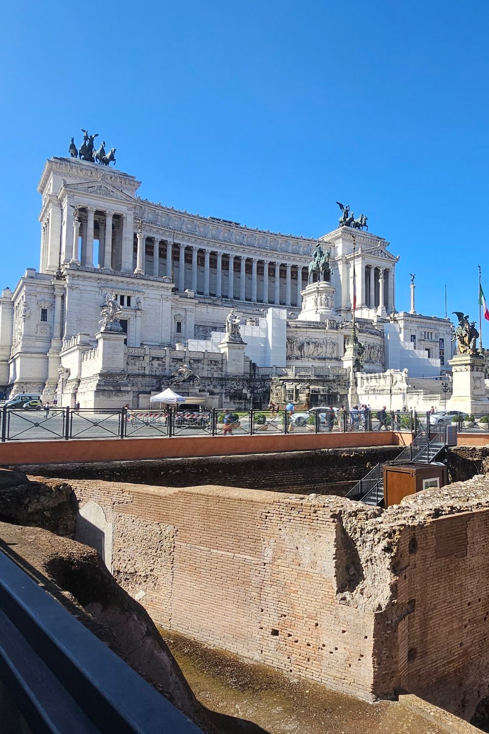 Impressive building in Rome