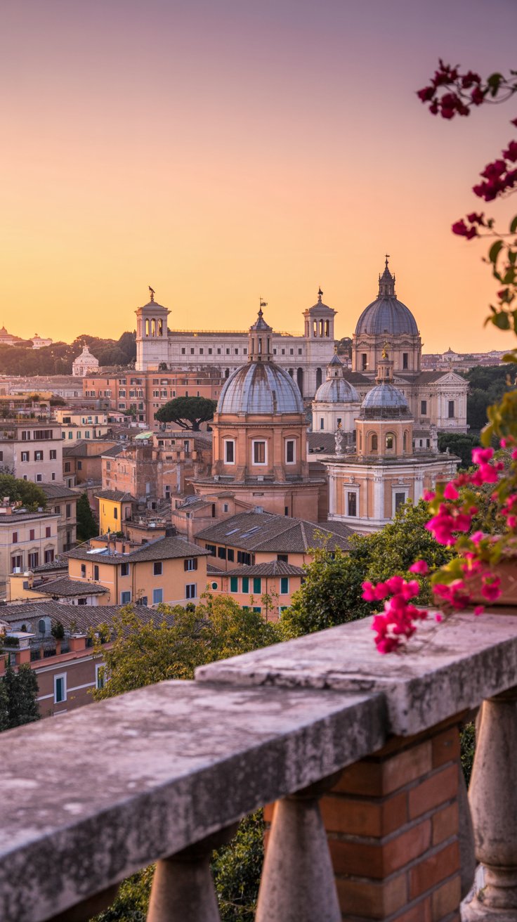Janiculum Terrace in Rome