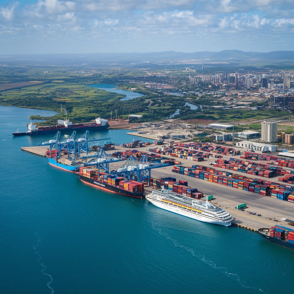 conakry s cruise port location