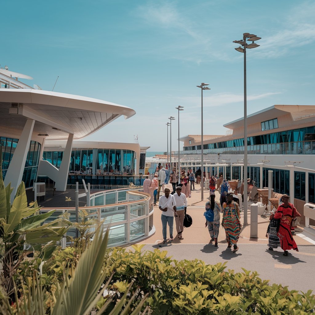 convenient cruise terminal access