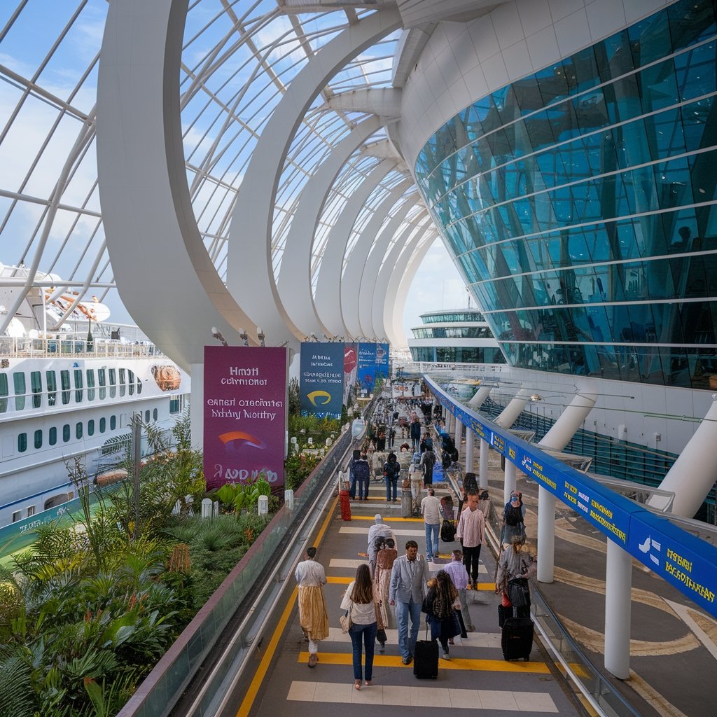 cruise terminal amenities overview