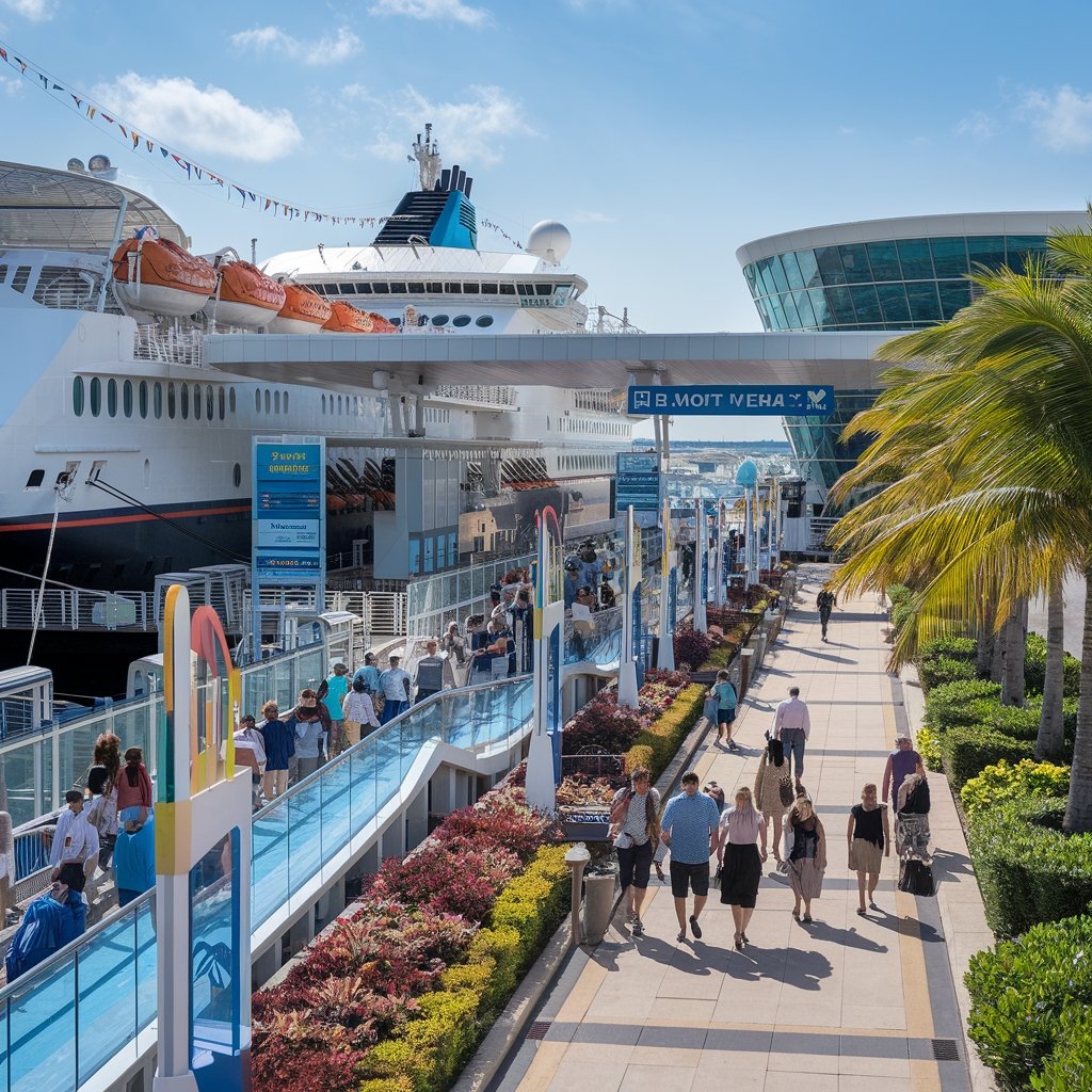 cruise terminal amenities overview