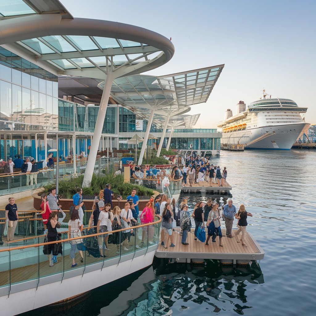 cruise terminal enhancements underway