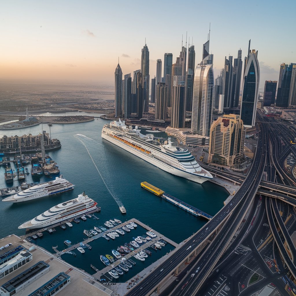 dubai harbour transportation access