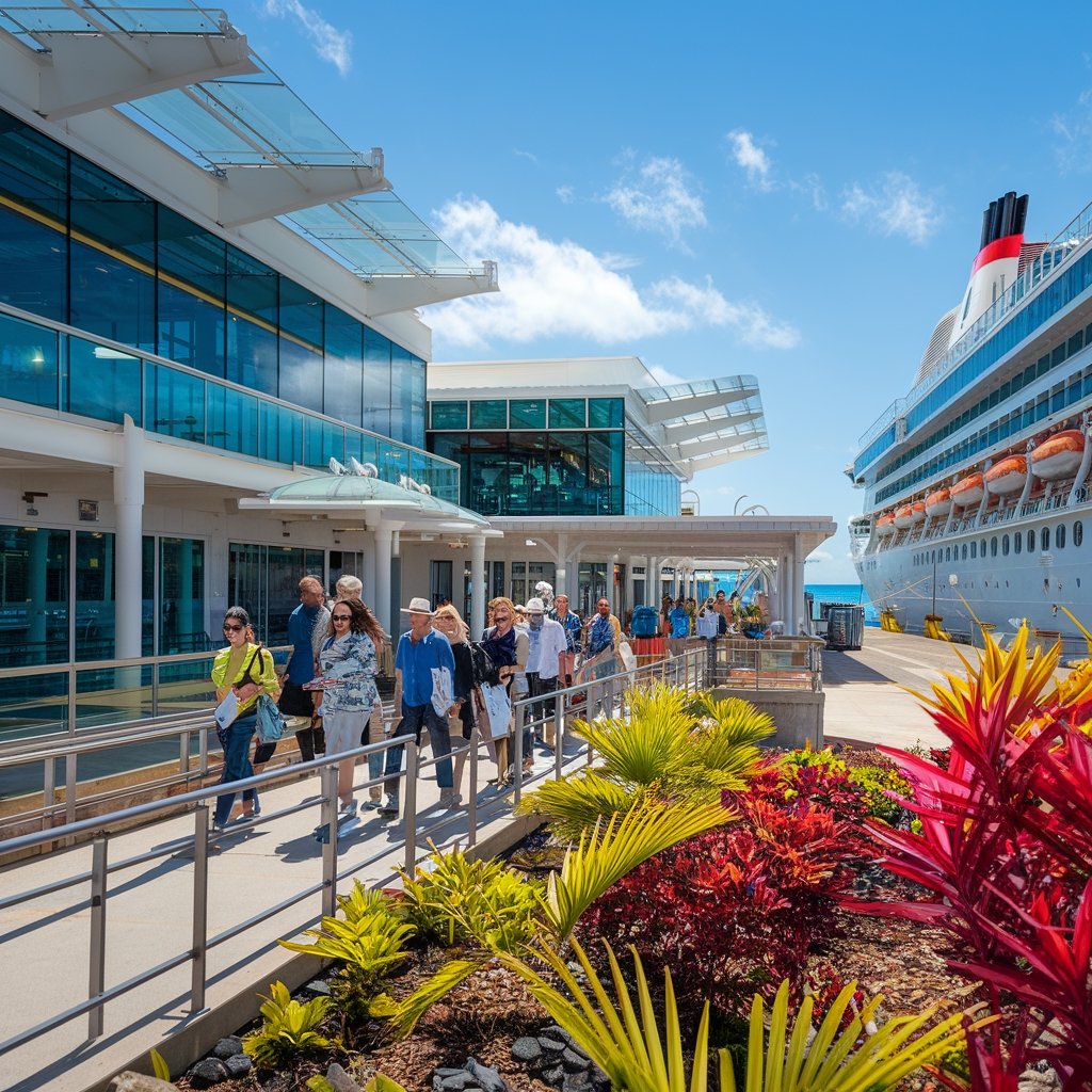 efficient local cruise terminal