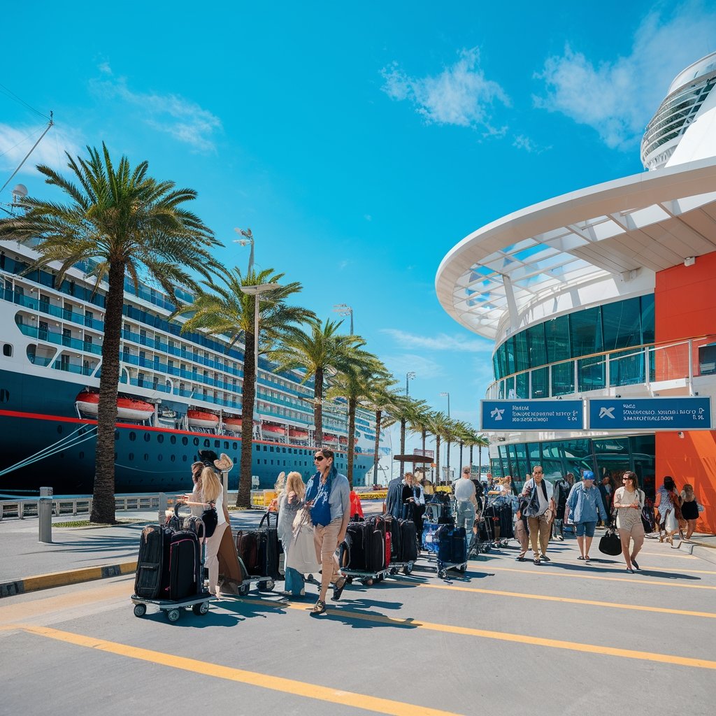 modern terminal with amenities